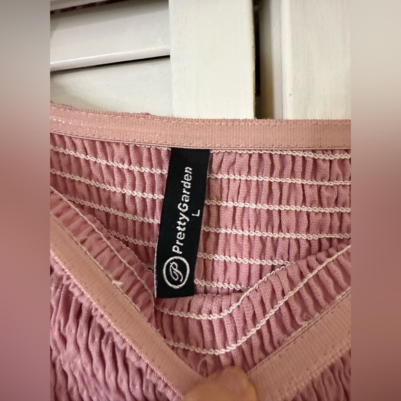 Pink Ruffle Dress - Picture 3 of 3